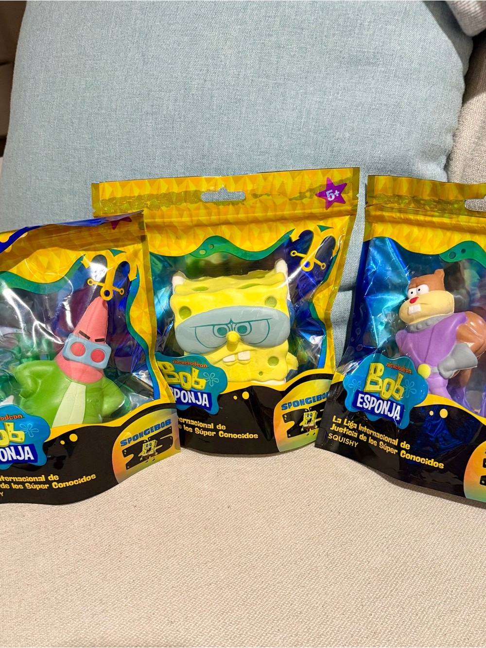 SpongeBob OXXO Squishy set of 3